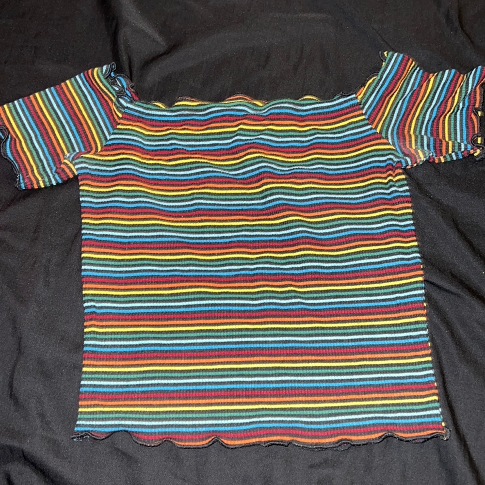 Rainbow Crop Top